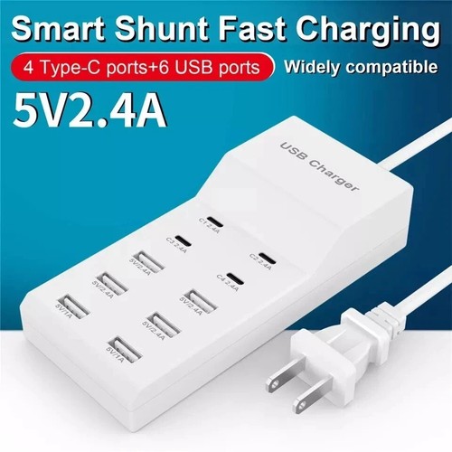Port multi usb charger - c,